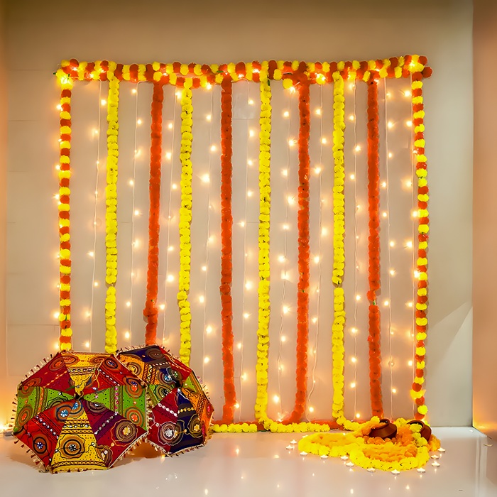 Diwali decor at home